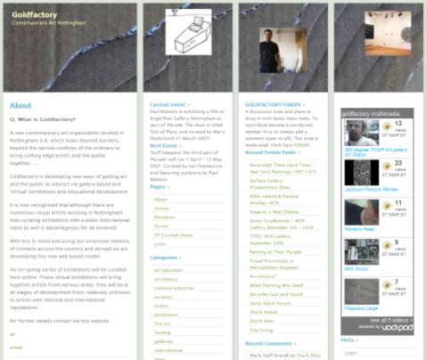 goldfactory wordpress