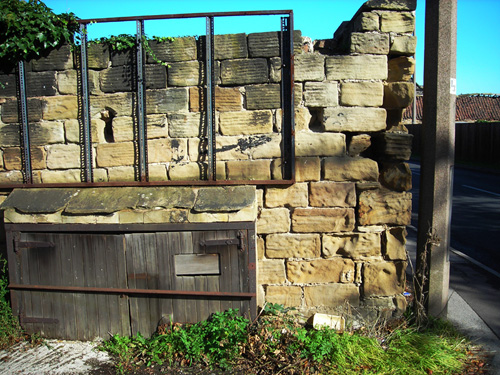 28 B worn wall