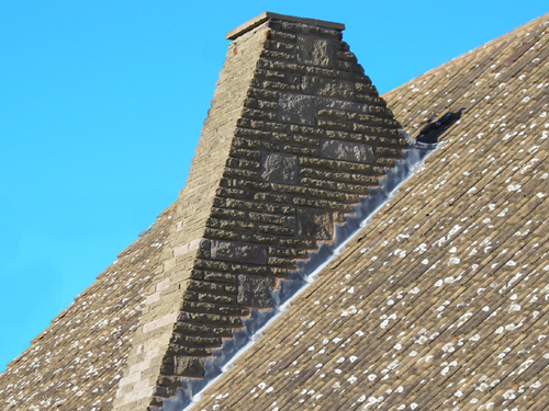 36 roof chimney