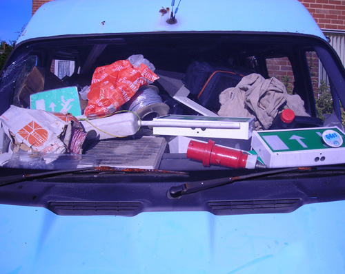 08 junk van